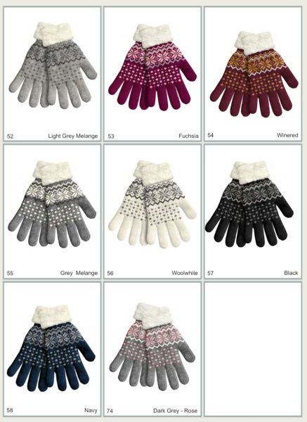 Fingerhandschuhe Norweger Teil 2 - in verschiedenen Farben